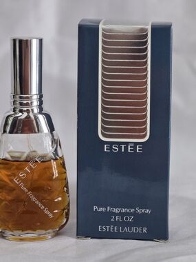 Vintage Estee Lauder Pure Fragrance Spray 2 oz Rare Old Stock Made In USA